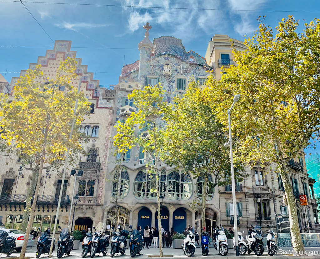 Passeig de Gràcia el gran bulevar de Barcelona